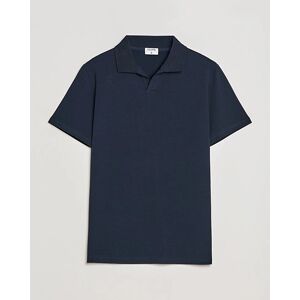 Filippa K Soft Lycra Polo Tee Navy