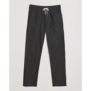 OAS Linen Long Pants Black