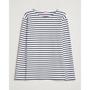 Armor-lux Houat Heritage Stripe Long Sleeve T-Shirt White/Navy