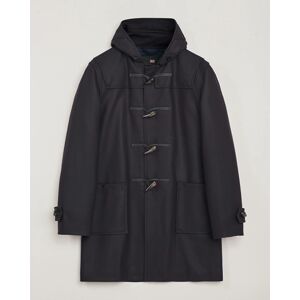 Gloverall Cashmere Blend Duffle Coat Navy