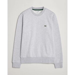 Lacoste Crew Neck Sweatshirt Silver Chine