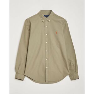 Polo Ralph Lauren Slim Fit Garment Dyed Oxford Shirt Sage Green