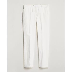 Oscar Jacobson Denz Casual Cotton Trousers White