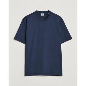 NN07 Adam Pima Crew Neck T-Shirt Navy Blue