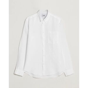 NN07 Arne Linen Shirt White