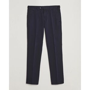 Oscar Jacobson Danwick Cotton Trousers Navy