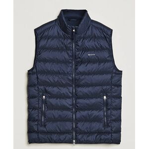 GANT The Light Down Gilet Evening Blue