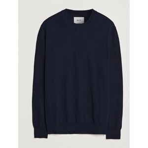 NN07 Ted Merino Crew Neck Pullover Navy Blue