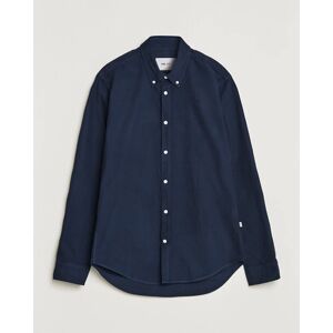 NN07 Arne Button Down Oxford Shirt Navy Blue