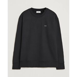 NN07 Briggs Logo Crew Neck Sweatshirt Black