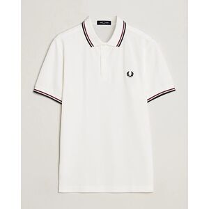 Fred Perry Twin Tipped Polo Shirt Snow White