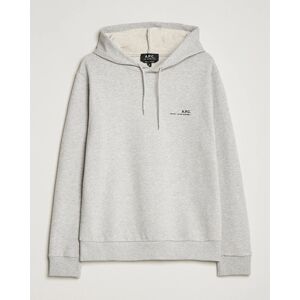 A.P.C. Item Hoodie Heather Grey - Publicité