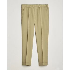 Filippa K Terry Cropped Trousers Sage Melange