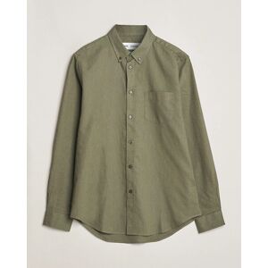 Samsøe Samsøe Liam Linen/Cotton Shirt Dusty Olive