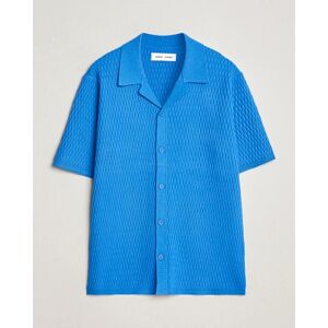 Samsøe Samsøe Sagabin Resort Collar Short Sleeve Shirt Super Sonic