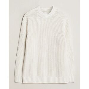 Samsøe Samsøe Samarius Cotton/Linen Knitted Sweater Clear Cream