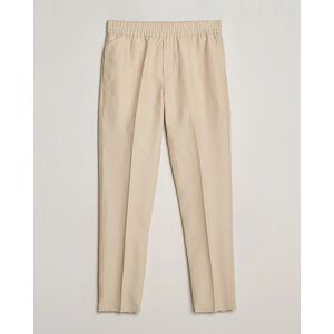 Samsøe Samsøe Smithy Linen/Cotton Drawstring Trousers Oatmeal