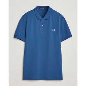 Fred Perry Plain Polo Shirt Midnight Blue