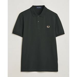 Fred Perry Plain Polo Shirt Night Green