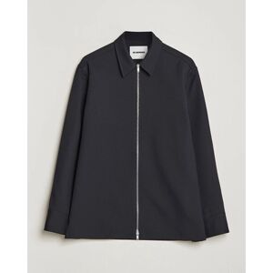 Jil Sander Full Zip Overshirt Midnight