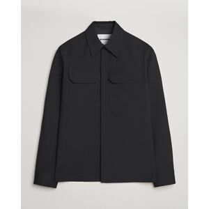 Jil Sander Double Pocket Overshirt Black