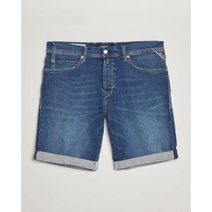 Replay RBJ901 Hyperflex Denim Shorts Dark Blue