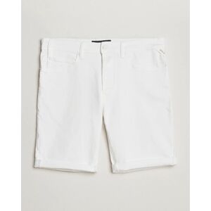 Replay RBJ901 Super Stretch Denim Shorts White