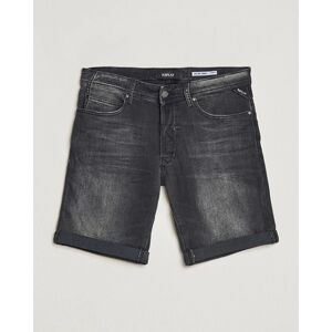 Replay RBJ901 Super Stretch Bio Denim Shorts Washed Black