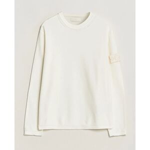 Stone Island Ghost Knitted Cotton/Cashmere Sweater Natural Beige