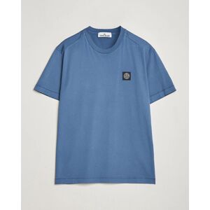 Stone Island Garment Dyed Cotton Jersey T-Shirt Dark Blue