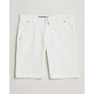 Jacob Cohen Lou Stretch Denim Shorts White