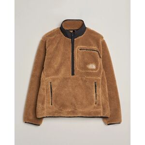 The North Face Heritage Fleece Half Zip Utility Brown