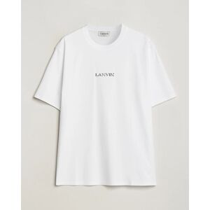 Lanvin Embroidered Logo T-Shirt White