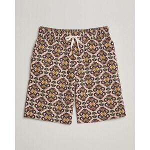 Les Deux Hendrix Printed Shorts Light Sand