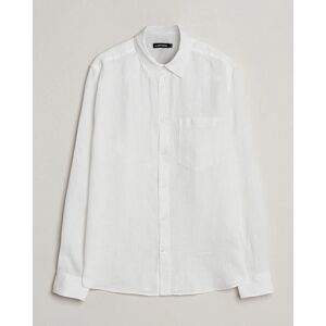 J.Lindeberg Regular Fit Clean Linen Shirt White