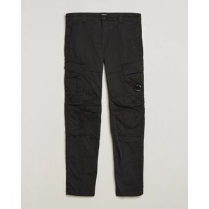 C.P. Company Satin Stretch Cargo Pants Black