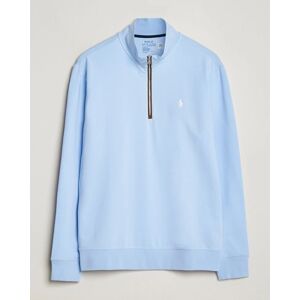 Polo Ralph Lauren Golf Terry Jersey Half Zip Sweater Office Blue