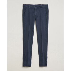 Dondup Gaubert Linen Stretch Chinos Navy