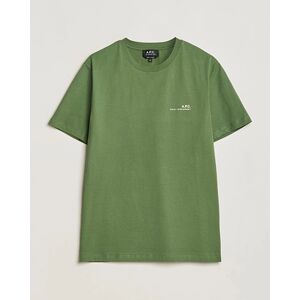 A.P.C. Item T-shirt Gray Green