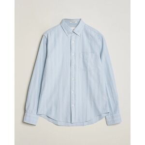GANT Regular Fit Archive Striped Oxford Shirt Dove Blue