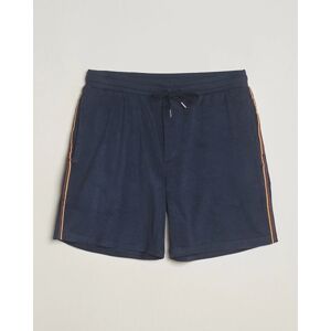 Paul Smith Stripe Towelling Shorts Navy