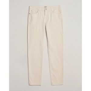 Morris James Structured 5-Pocket Trousers Off White