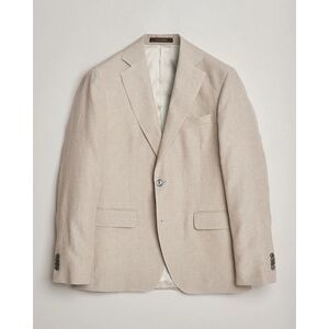 Oscar Jacobson Fogerty Linen Blazer Beige