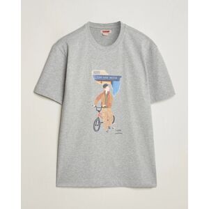 Baracuta Slowboy Arlington Cotton T-Shirt Grey Melange