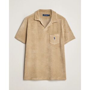 Polo Ralph Lauren Cotton Terry Polo Coastal Beige