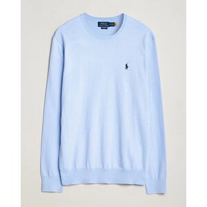 Polo Ralph Lauren Cotton Crew Neck Sweater Blue Hyacinth