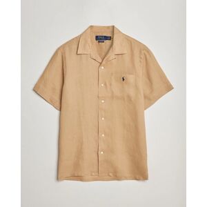 Polo Ralph Lauren Linen Pocket Short Sleeve Shirt Vintage Khaki