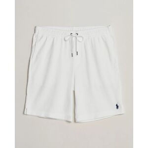 Polo Ralph Lauren Cotton Terry Drawstring Shorts White