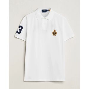 Polo Ralph Lauren Custom Slim Fit Match Club Polo White