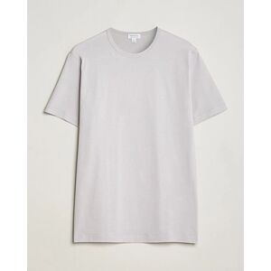 Crew Neck Cotton Tee Smoke